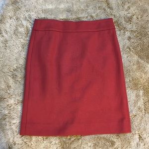 J.Crew pink wool pencil skirt!